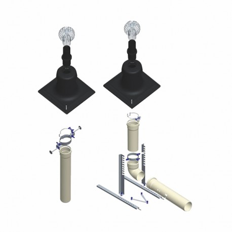Kit C B22P-B23P N°1 Ø80 - UBBINK : 184453