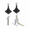 Kit C B22P-B23P N°1 Ø80 - UBBINK : 184453