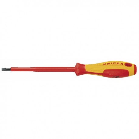 Tournevis plat électricien - KNIPEX : 98 20 25