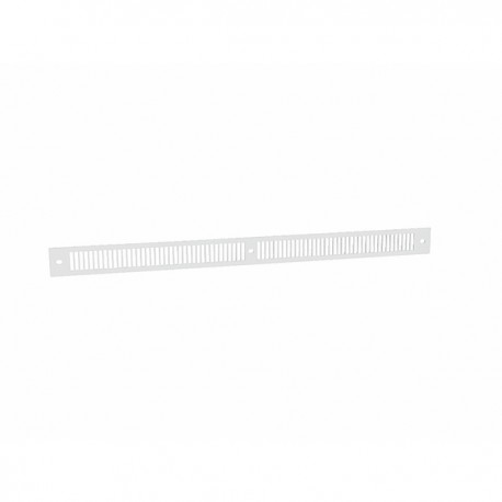 Grille de façade aluminium prélaqué blanc GAE2A BL (X 10) - ANJOS : 0163