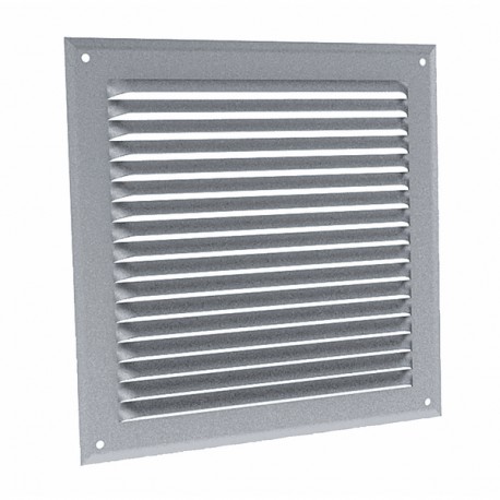 Grille à auvents en aluminium anodisé GA AN 100 x 100 - ANJOS : 6602