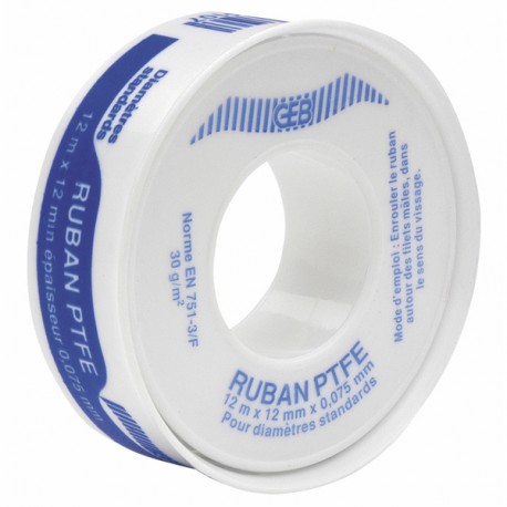 Ruban pour l'étanchéité gros diamètre OLIFAN PTFE (X 10) - GEB : 815192