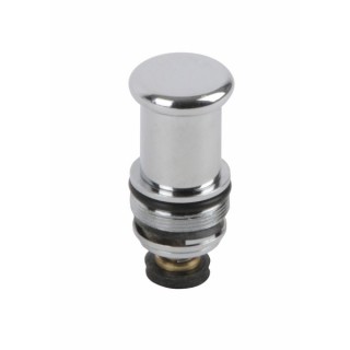 Inverseur + bouton laiton chromé