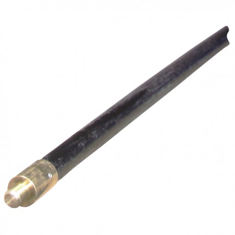 Canne polypropylène noire L2m