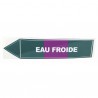 Étiquette souple adhésive eau froide (X 10)