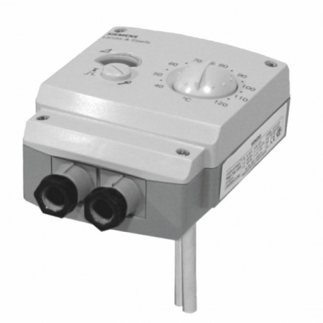 Thermostat réglage/sécurité 15...95°C/110°C - IP40 - SIEMENS : RAZ-ST.030FP-J