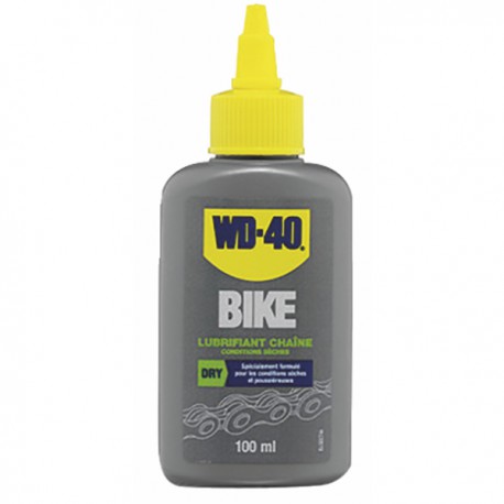 Lubrifiant chaîne vélo conditions sèches - WD40 : 33789