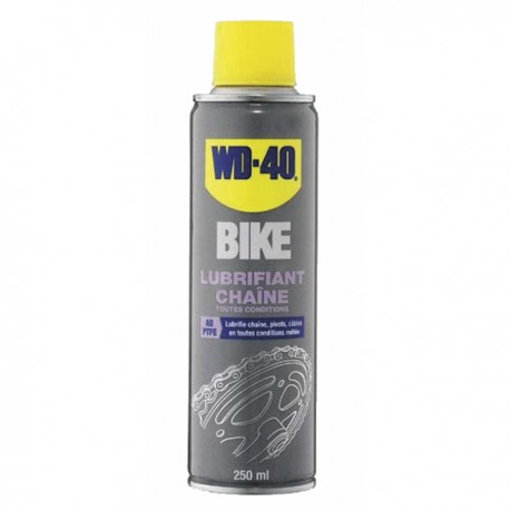 Lubrifiant chaîne vélo toutes conditions - WD40 : 33803/46