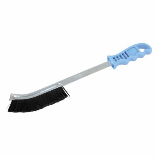 Brosse convexe longue poils nylon