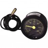 Thermomètre rond Ø 37mm, capillaire 1500mm gainé, 0/120°C