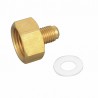 Raccord flare adaptateur M1/4"xF18/150