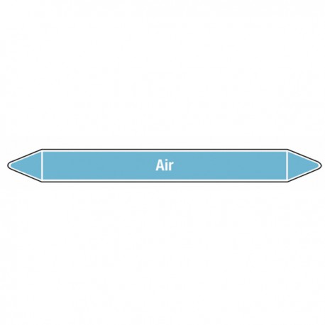 Étiquette souple adhésive air (X 10) - DIFF