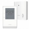 Thermostat ambiance prog Radio LCD kit RF - SIEMENS : RDE50.1RF/SET