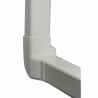 Angle vertical gauche 60 x 80 blanc crème 9001 - DIFF