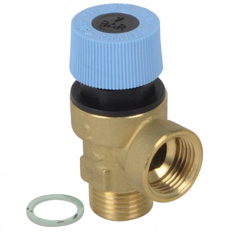 Soupape de sécurité M1/2" 7b - DIFF pour De Dietrich Chappée : 95360198