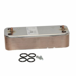 Échangeur sanitaire 20 plaques (28/33mi) - DE DIETRICH CHAPPEE : 7672689
