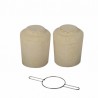 Turbulateur 15kW (2pcs haut+bas) (X 2) - DE DIETRICH CHAPPEE : 7763617