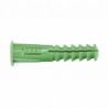 Lot de chevilles multi-matériaux RC6 avec collerette verte (X 250) - RAM : 9146