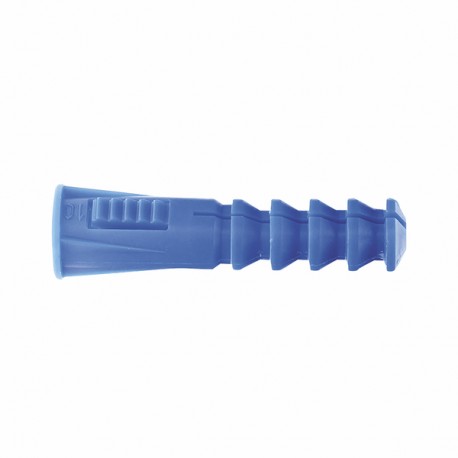 Lot de chevilles multi-matériaux RC10 avec collerette bleue (X 50) - RAM : 9149