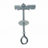 Lot de chevilles à bascule avec piton 6x125 (X 10) - RAM : 81182