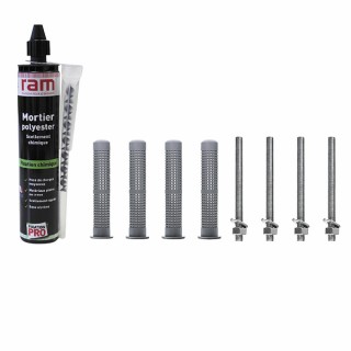 Kit scellement chimique 300ml - RAM : 63509