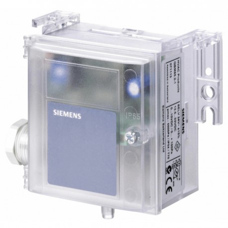 Sonde de pression différentielle pour air et gaz 0-10Vcc - SIEMENS : QBM3020-10