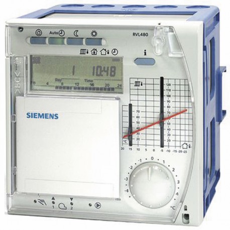 Régulateur chauffage SIGMAGYR 1 circuit esclave - SIEMENS : RVL479