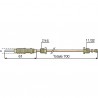 Thermocouple DE DIETRICH - ROBERTSHAW : R-44336