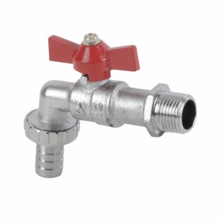 Robinet puisage BS raccord nez poignée papillon 1/2" 3/4" - DIFF