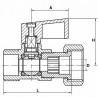 Robinet BS applications spécifiques MF1/2" - DIFF