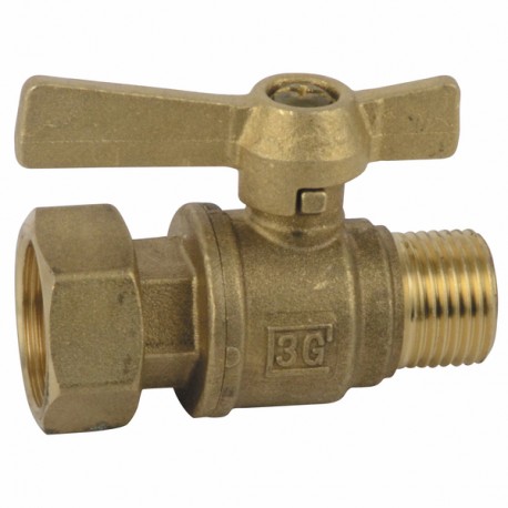 Robinet d'arrêt compteur droit MF 3/4"