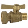 Robinet d'arrêt compteur droit M1/2"xFT3/4"
