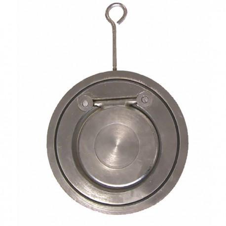 Clapet simple battant sandwich acier zingué DN125 - SFERACO : 364125