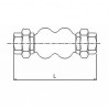 Compensateur dilatation F1" - DIFF