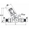 Réducteur de pression RINOX PLUS SMART M1/2" NF - RBM : 29090400