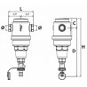 Séparateur particules de boues DIRTERM laiton F1/2" - RBM : 28290400