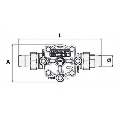 Disconnecteur contrôlable BA2860 M1/2" - SOCLA WATTS : 149B3880