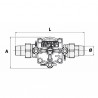 Disconnettore BA2860 DN32 - SOCLA WATTS : 149B3883