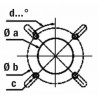 Brûleur fioul NC6 H101A 40 à 55kW - CUENOD : 3832024