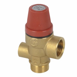 Soupape chauffage porte mano 3b MF1/2"