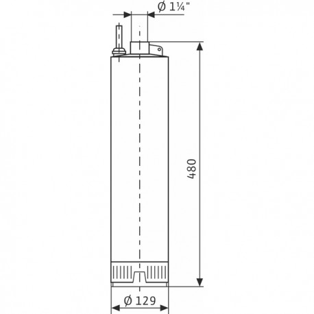 Pompe immergée SUB TWI5-304EM - WILO : 4104118