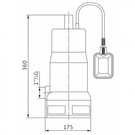 Pompe Initial WASTE 14-9 - WILO : 4168022