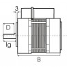 Moteur de brûleur EB 95 C 28/2 90 W - DIFF pour Bentone : 11593101