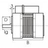 Moteur de brûleur 60 .2.50M - DIFF pour Gaz Industrie : 1027011