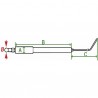 Électrode spécifique pour FOHN 20 - WESPER : CGGA100DO