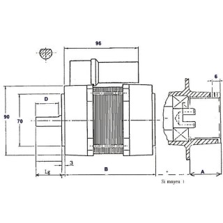 Moteur AACO 60.2.75.32M - DIFF
