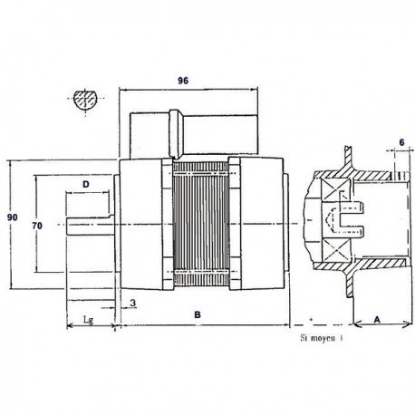 Moteur AACO 60.2.110.32M