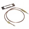 Thermocouple avec plaque - DIFF pour De Dietrich Chappée : 84068984