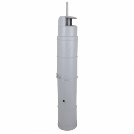 Tuyau evacuation fumee d.100mm - 30 - DE DIETRICH CHAPPEE : 7631936
