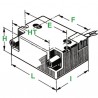 Transformateur d'allumage EBI 52F0030 - DANFOSS : 052F0030/4230